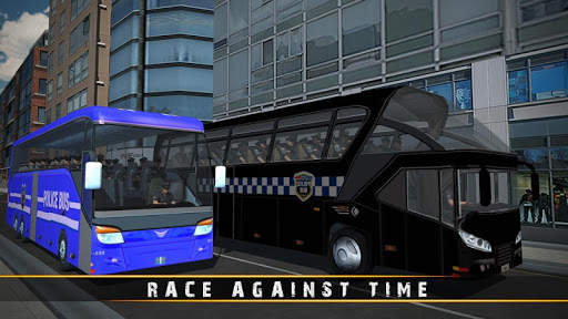 Police Bus Driving Game 3D screenshot 6