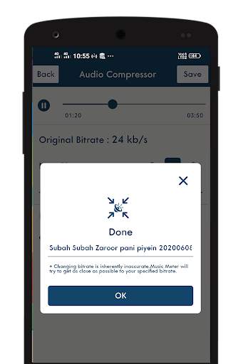 MP3 Compressor screenshot 3