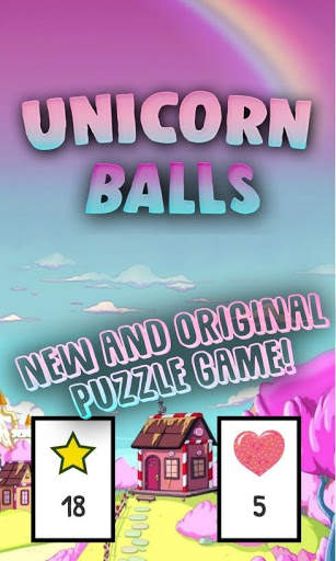 Unicorn Balls - ⭐ Original Puzzle Game ⭐ screenshot 1