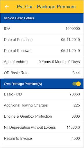Insurance Premium Calculator for UII screenshot 7