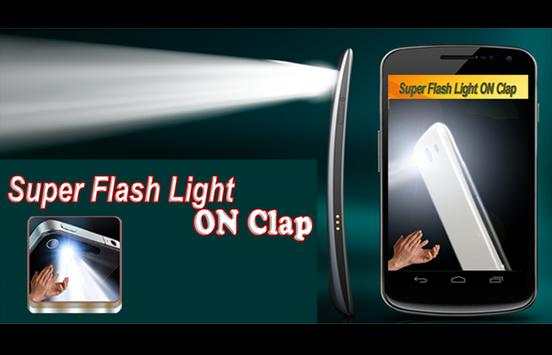 Flashlight On Clap screenshot 1