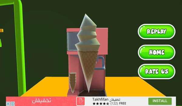 Granny's Cooking Ice Cream 3D screenshot 10