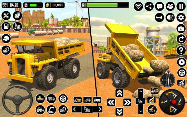 Excavator Machine Crane Sim 3D screenshot 4
