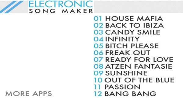 Electronic Song Maker screenshot 3
