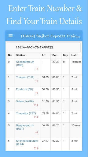 Pnr Status - Indian Railway : Live Train Status screenshot 3