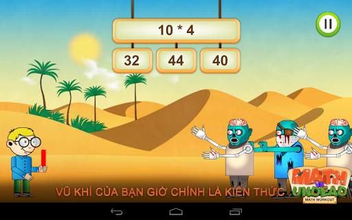 Math vs Undead: Game toán học screenshot 9