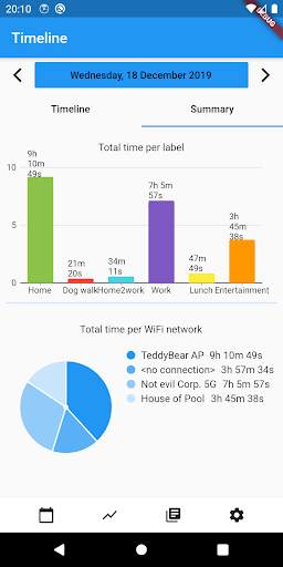 Wifi Time Tracker screenshot 2