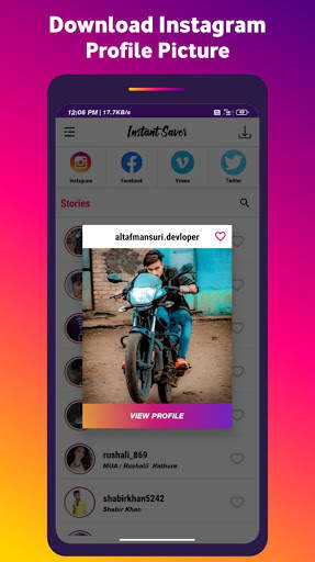 InstantSaver- Story IGTV Reels Saver For Instagram screenshot 4