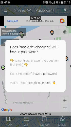 WiFi Passwords Map screenshot 5