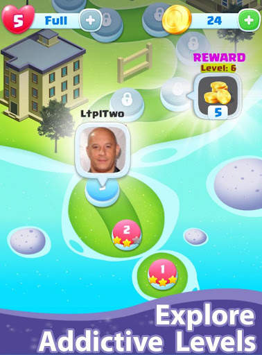 Celebs Crush - Match 3 Puzzle Game screenshot 13
