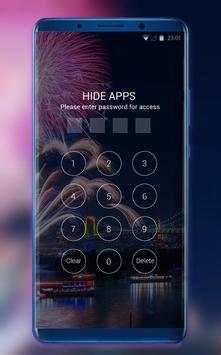 Shining night theme for moto p30 wallpaper screenshot 3