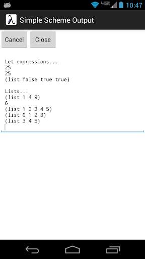 Simple Scheme скриншот 6
