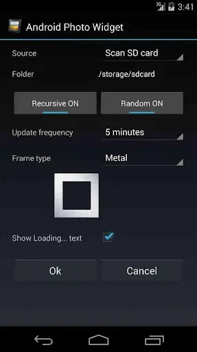 Photo Widget for Android screenshot 3