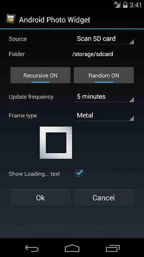 Photo Widget for Android screenshot 3