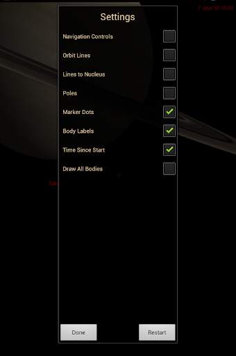 Solar System Simulator Lite screenshot 16