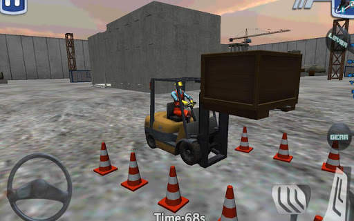 Forklift madness 3D simulator screenshot 1