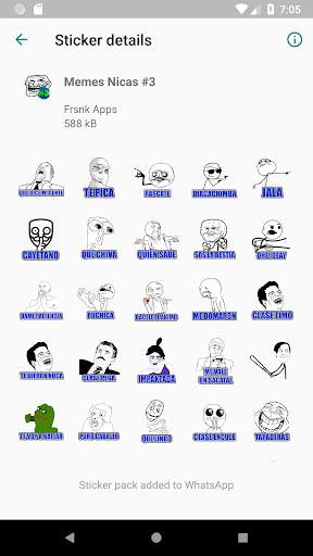 Memes Nicas Stickers para WAStickerApps screenshot 4