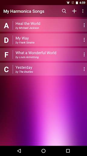My Harmonica Songs screenshot 1