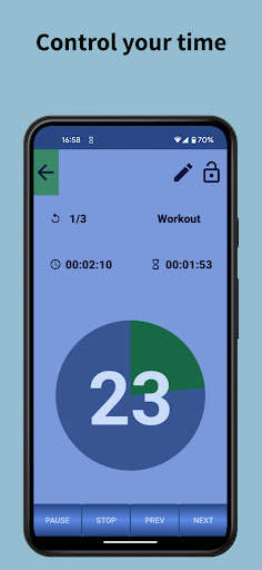 Tabata Timer with music screenshot 3