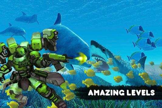 X Robot VS Shark Attack screenshot 3