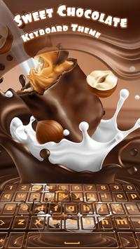Sweet Chocolate Keyboard Theme screenshot 3