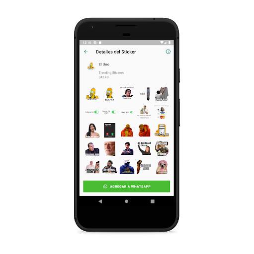 Trending Stickers 3 تصوير الشاشة
