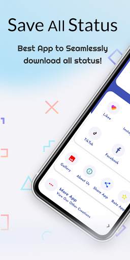 Unify Status Saver - Save & Download All Status 1 تصوير الشاشة
