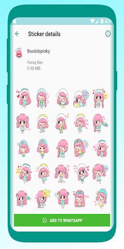 Funny Girl Stickers for WhatsApp screenshot 4