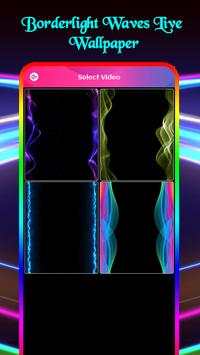 Borderlight Waves Live Wallpaper 3 تصوير الشاشة