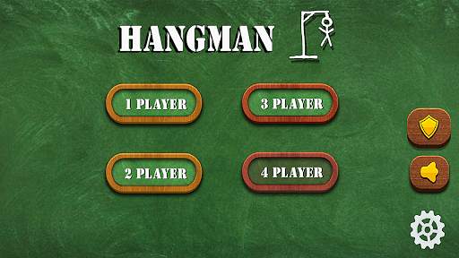 Hangman 1 2 3 4 Players Puzzle screenshot 2