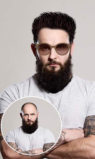 Men Hair Mustache Beard New Styles screenshot 3