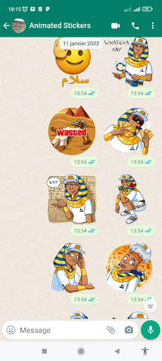 Arabic Stickers-WASticker screenshot 8