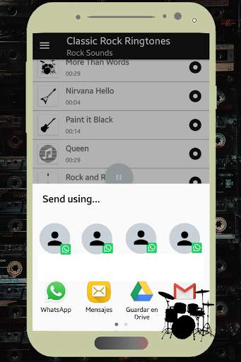 Classic Rock Ringtones Music for Cell phone free screenshot 7