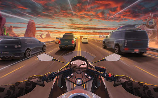 Coureur moto - course de moto screenshot 10