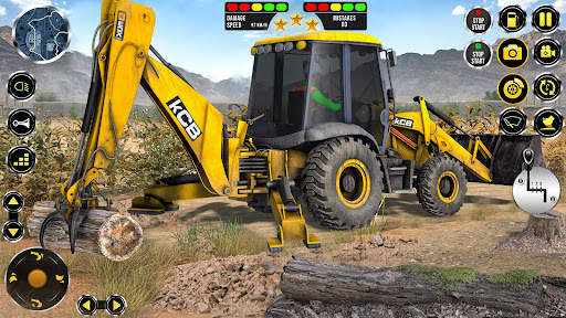 Heavy Excavator JCB Games screenshot 2
