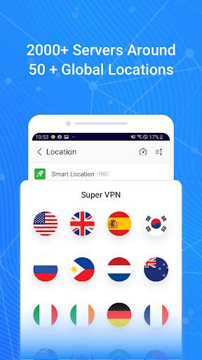 Super VPN - Free, Fast, Secure & Unlimited Proxy screenshot 3