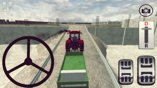 Tractors Driving Game 3D screenshot 2