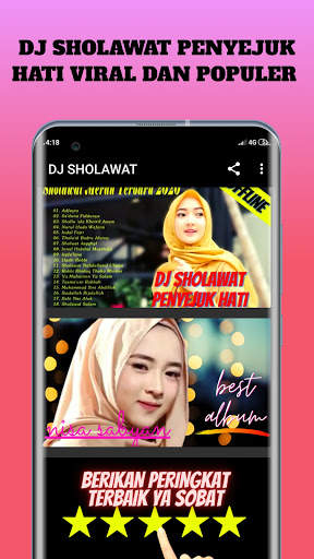 DJ SHOLAWAT OFFLINE REMIX 2021 screenshot 4
