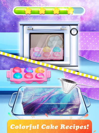 Galaxy Inside Cake: Cooking Games for Girls screenshot 2
