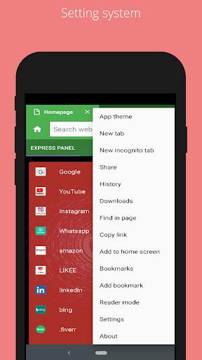 Links Web browser (Fast, private,& safe) screenshot 6