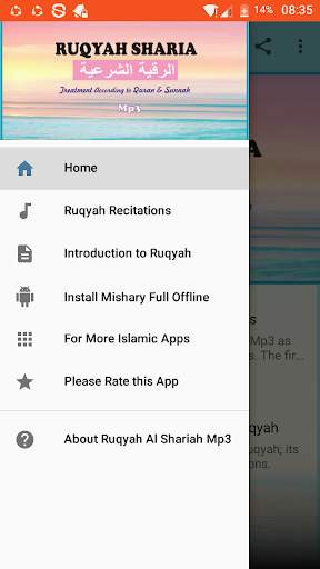 Ruqyah Al Shariah Mp3 screenshot 1