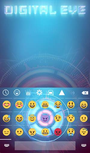 Digital Eye Animated Keyboard 4 تصوير الشاشة