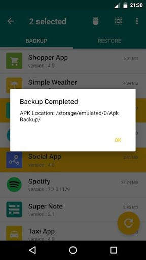 APK App BackUp & Restore - Easy BackUp and Restore screenshot 4