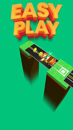 ZigZag Tap Tap Taxi - Blocky Road Taxi Games 2020 screenshot 2