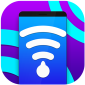 Wifi Signal Booster   Extender Signal : simulated icon