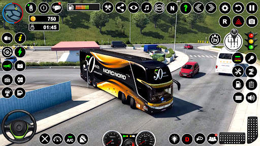 Coach Bus Racing - Bus Games screenshot 5