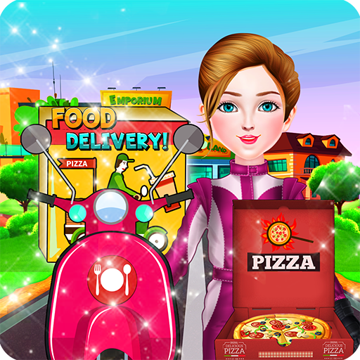 สูตรอาหารจานด่วนหลายรายการ: Pizza Delivery Girl icon