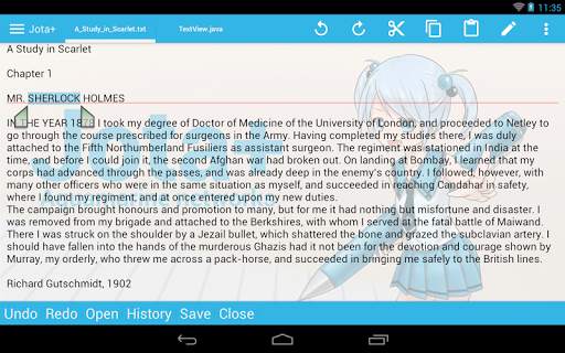 Jota  (Text Editor) screenshot 8