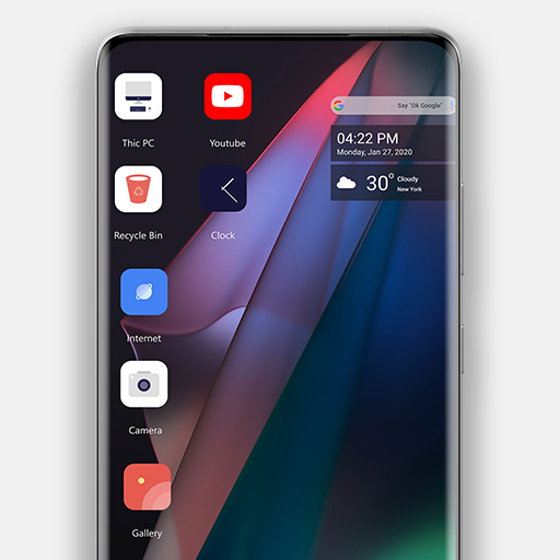 Find X3 Theme for Computer Launcher icon