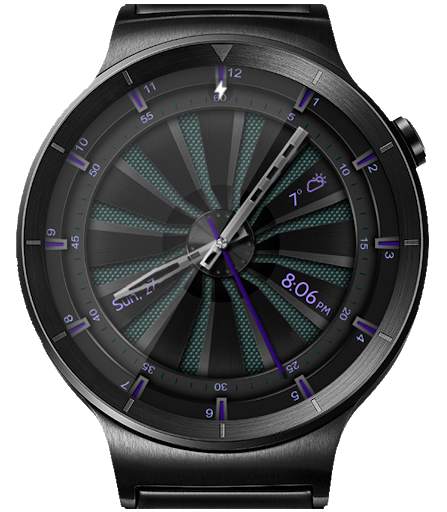 Mesh Turbine HD Watch Face & Clock Widget screenshot 16